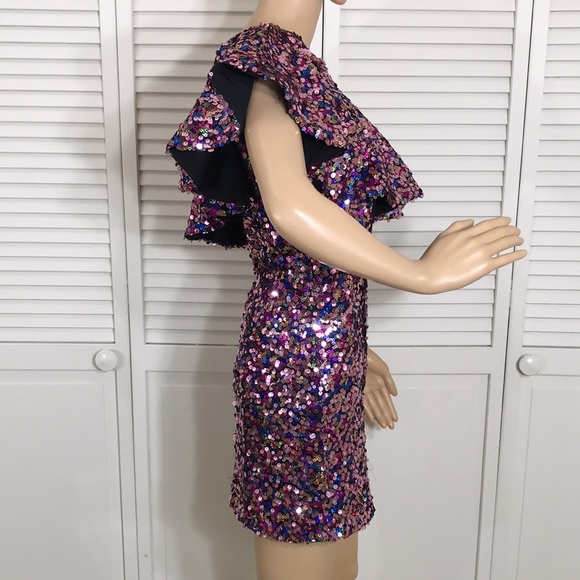 Revolve Majorelle Ariana Sequins Party Mini Dress Small - Picture 9 of 16